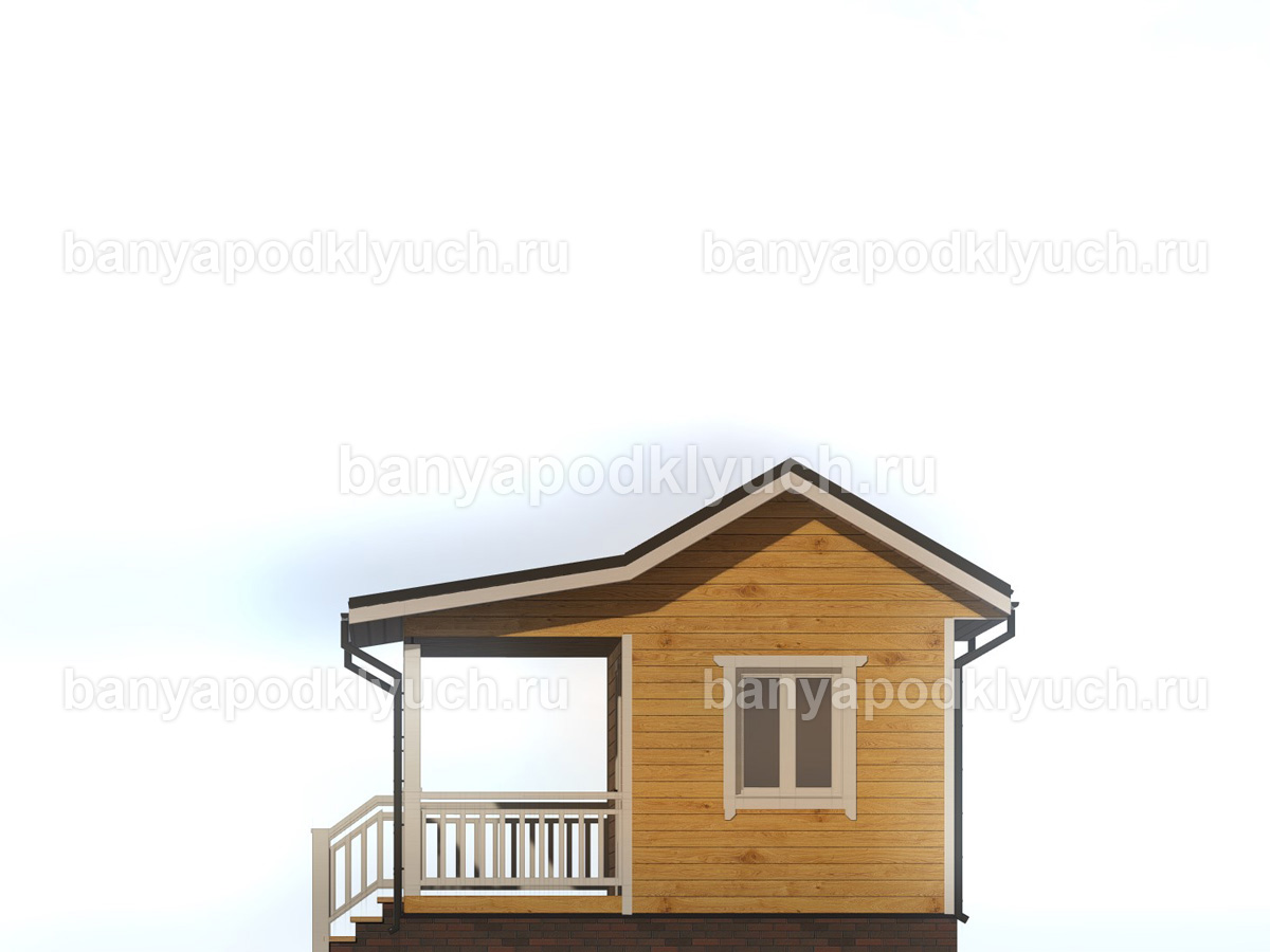 Баня из бруса 6x5 м Баня из бруса 6x5 м