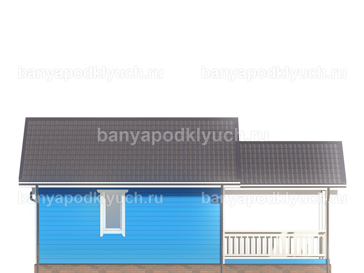 Каркасная баня 9.5x7 м Каркасная баня 9.5x7 м